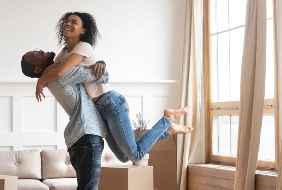 Man lifting Lady