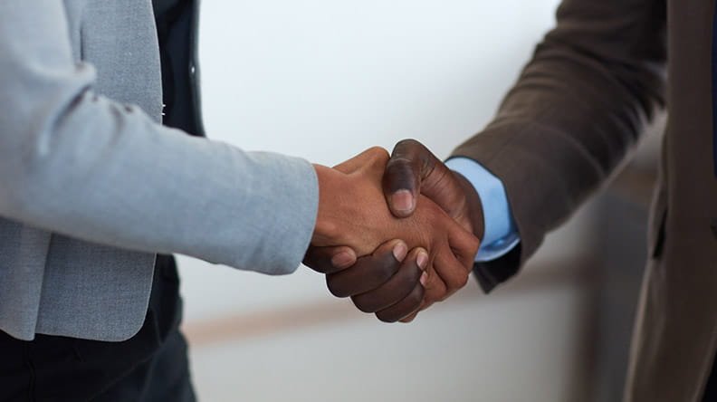 business handshake